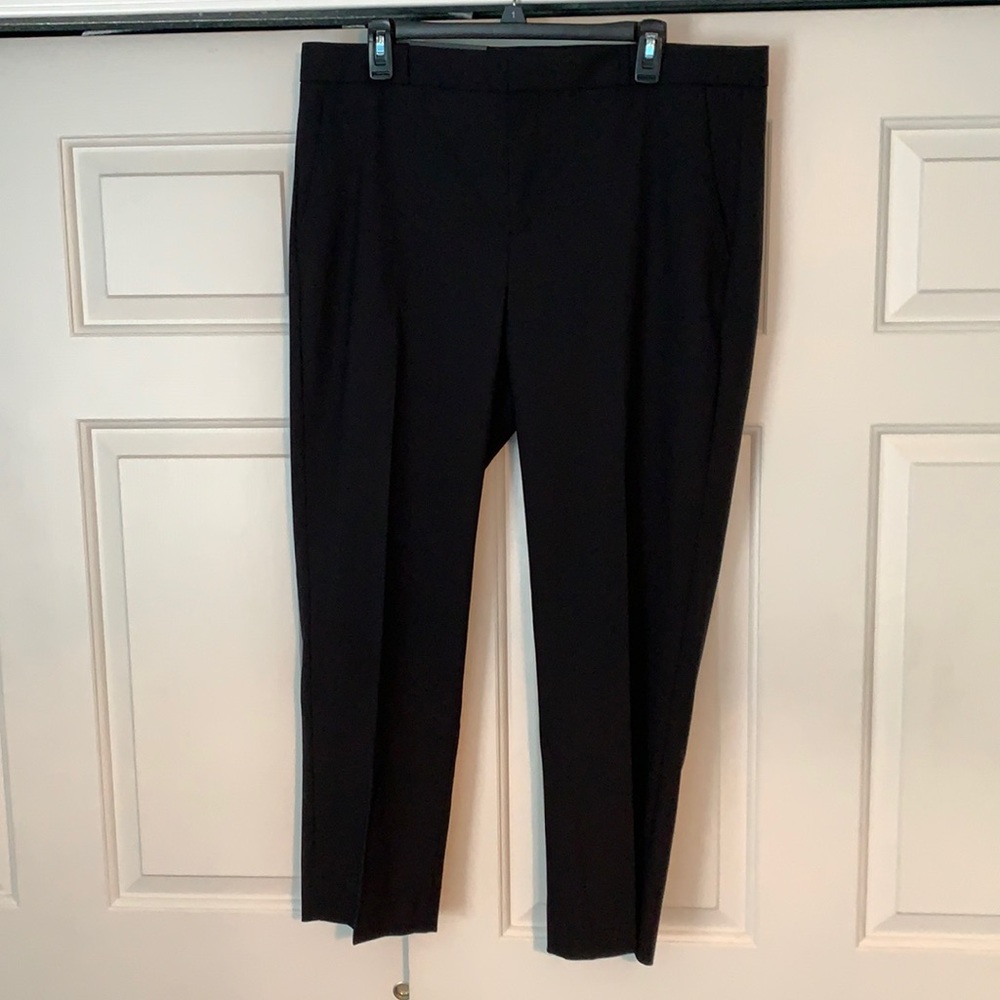 Banana Republic Mid Rise Black Pants, Size 14